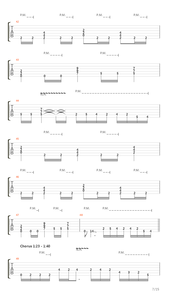 Parade Of The Dead吉他谱