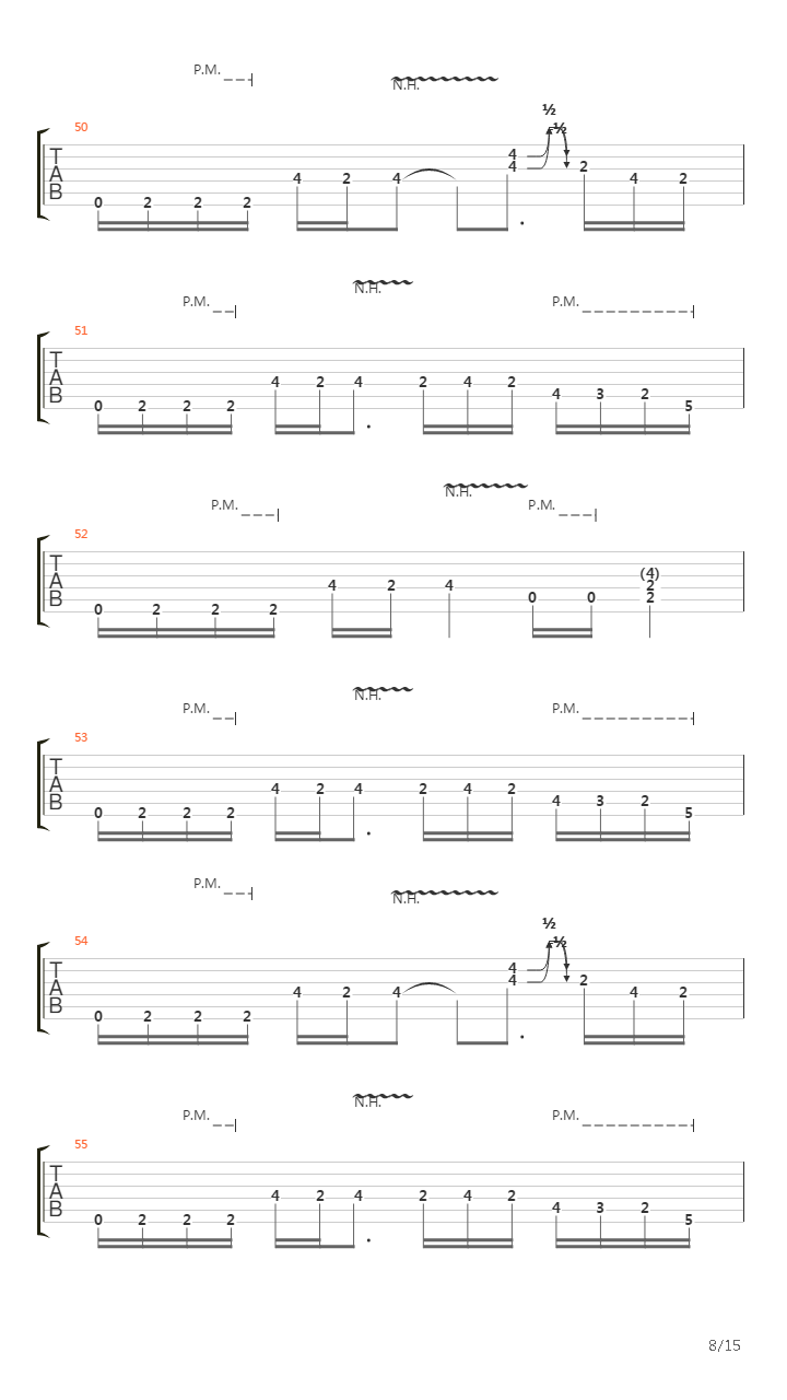 Parade Of The Dead吉他谱