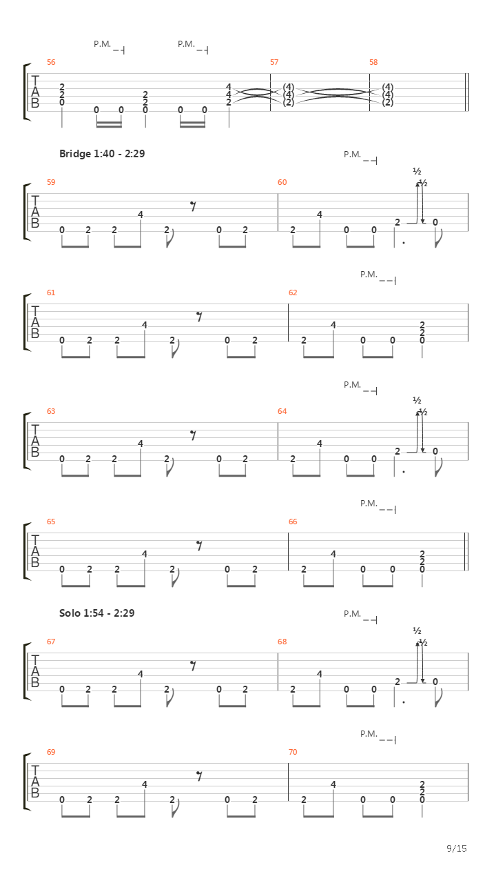 Parade Of The Dead吉他谱