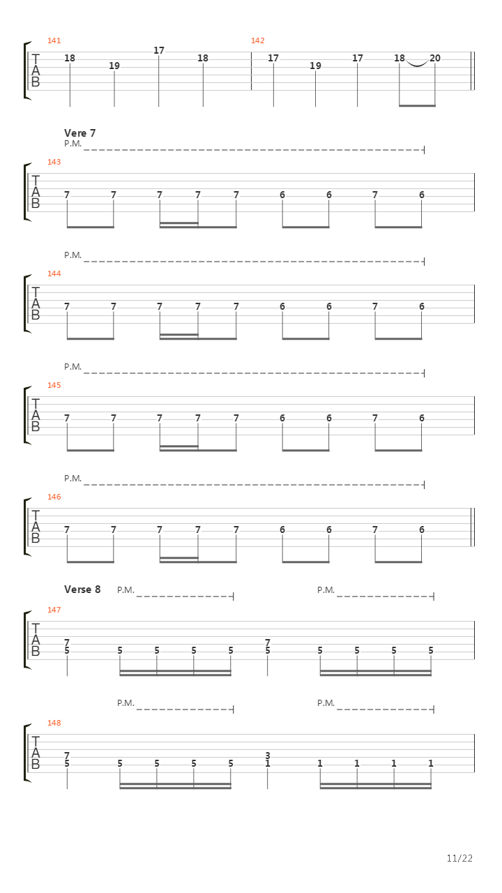 The Script For My Requiem吉他谱