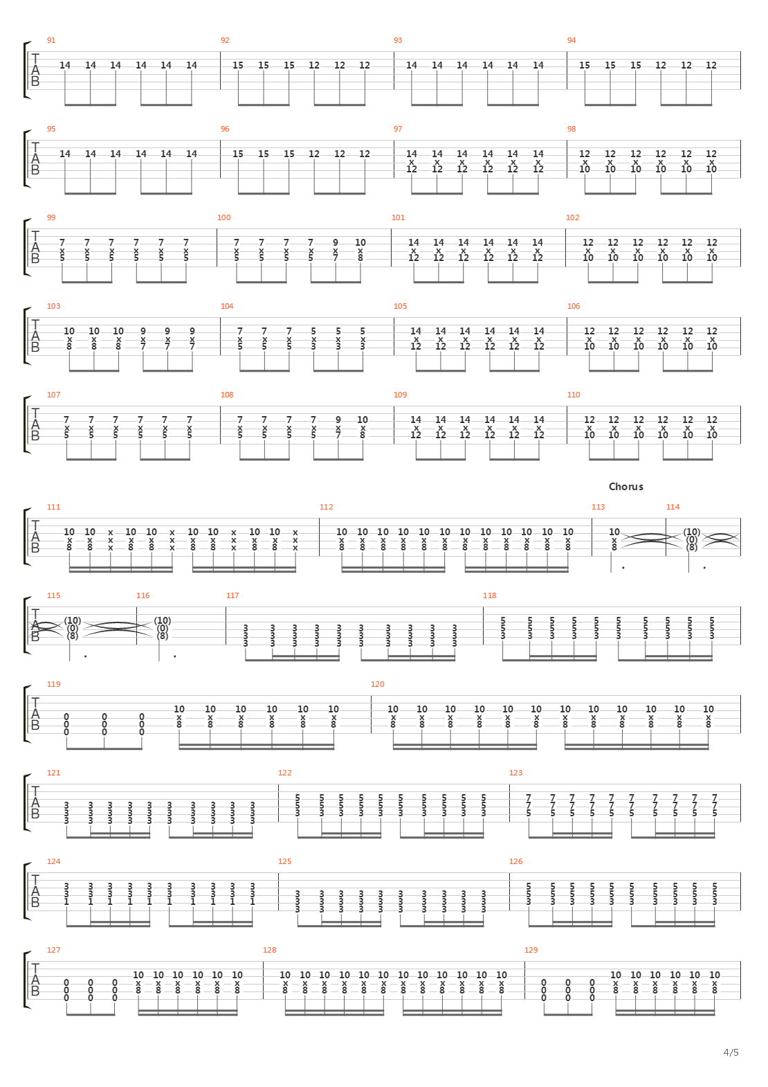 6 8吉他谱