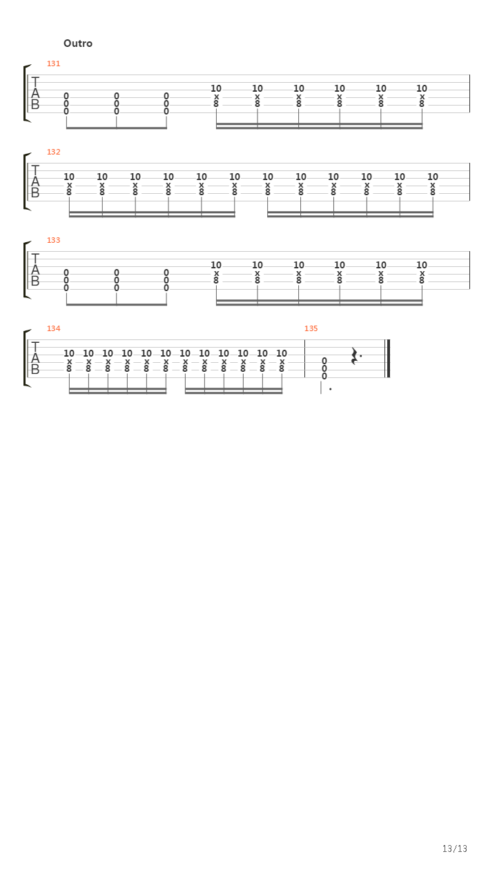 6 8吉他谱