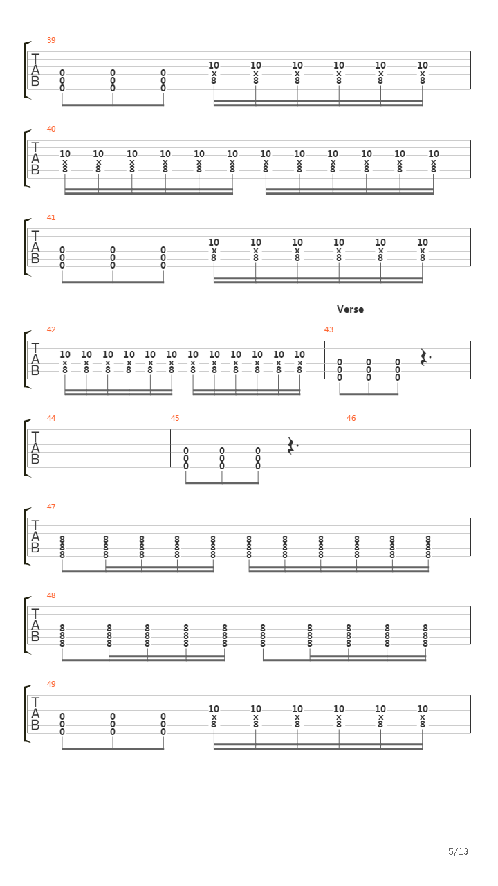 6 8吉他谱