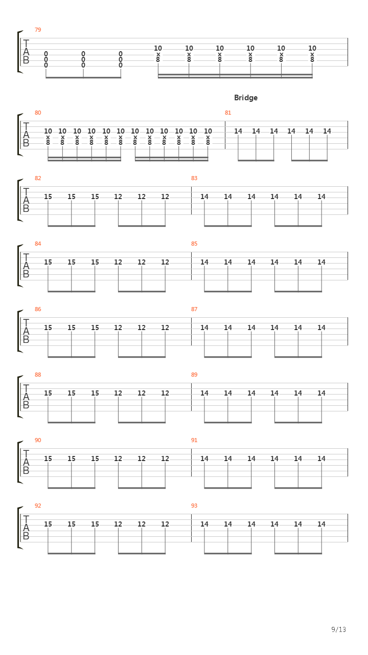 6 8吉他谱