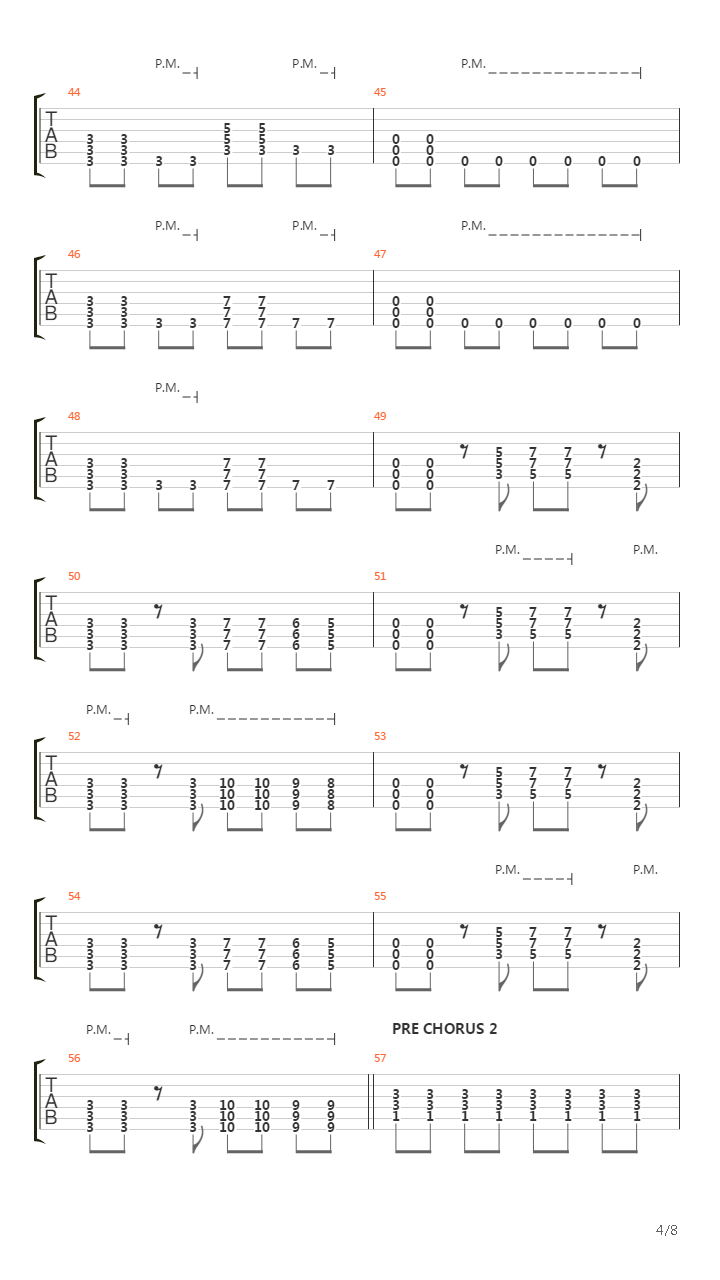 One Track Mind （keyboard add ver.）吉他谱