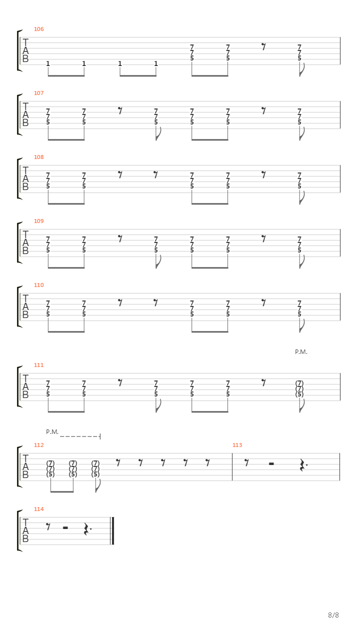 One Track Mind （keyboard add ver.）吉他谱