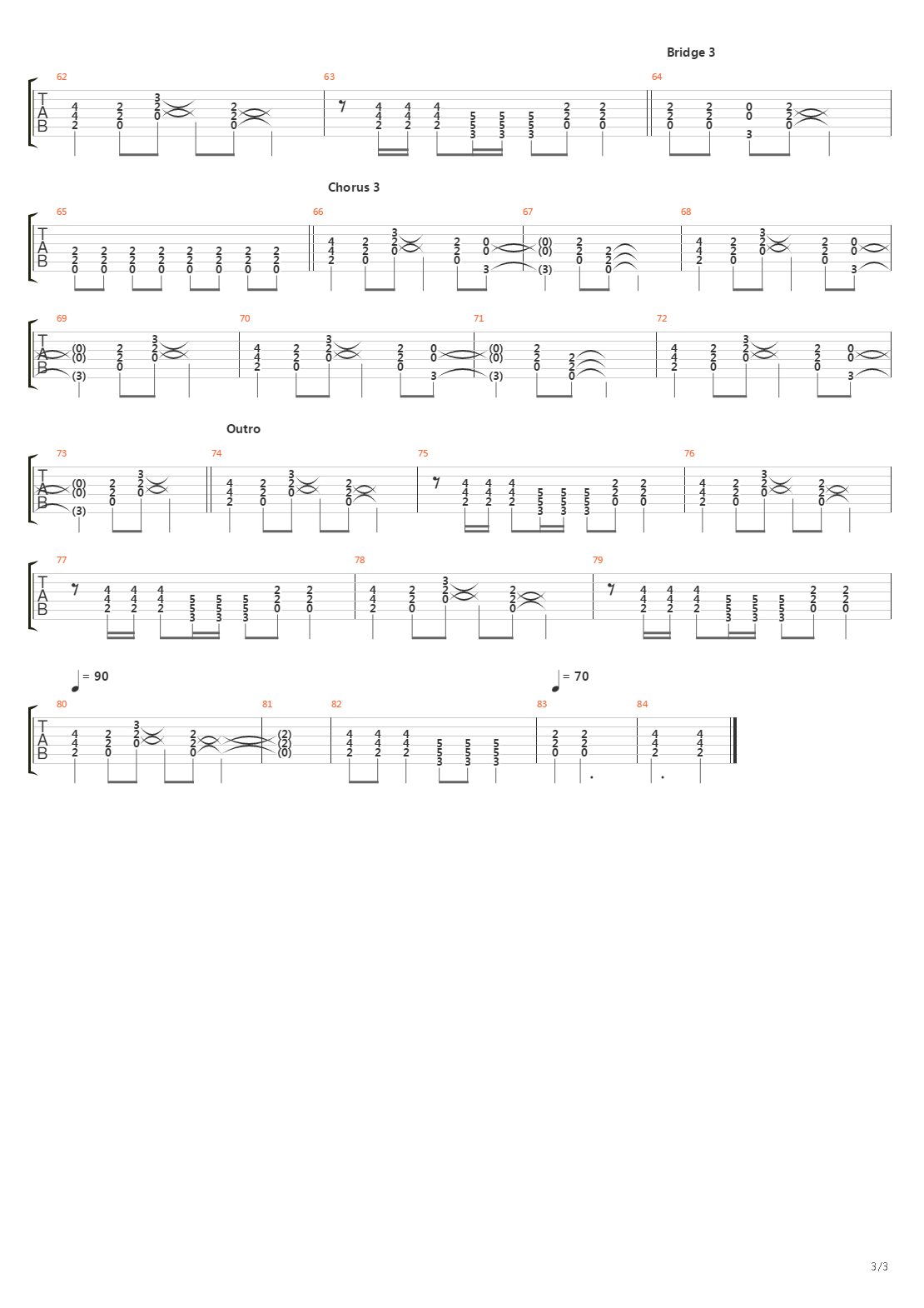 Rising Power吉他谱