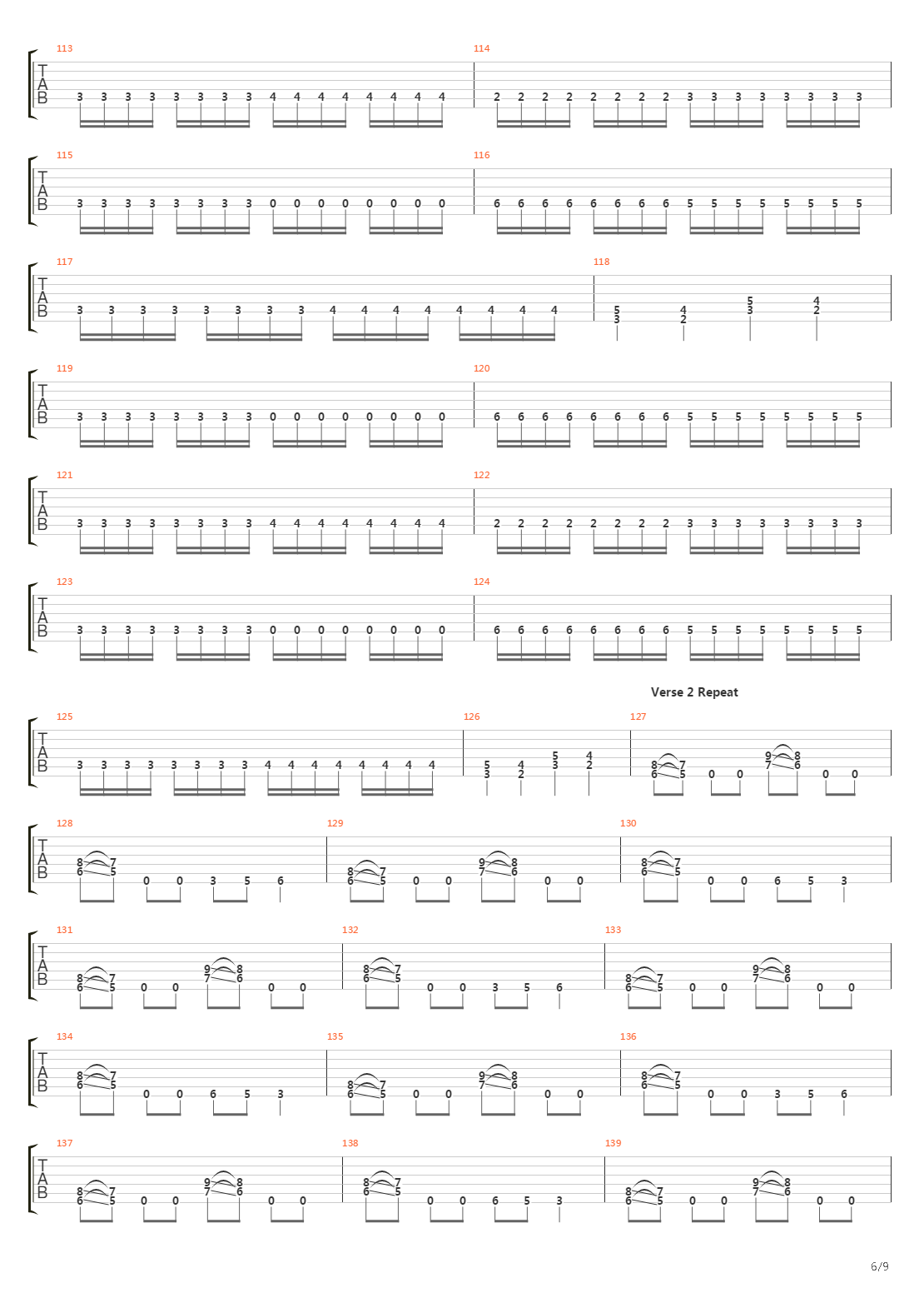 The Lament Configuration吉他谱