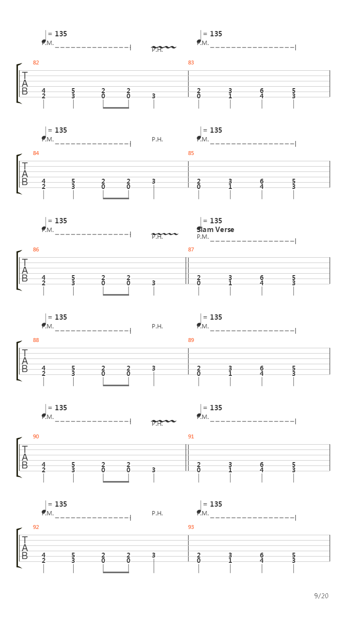 The Lament Configuration吉他谱