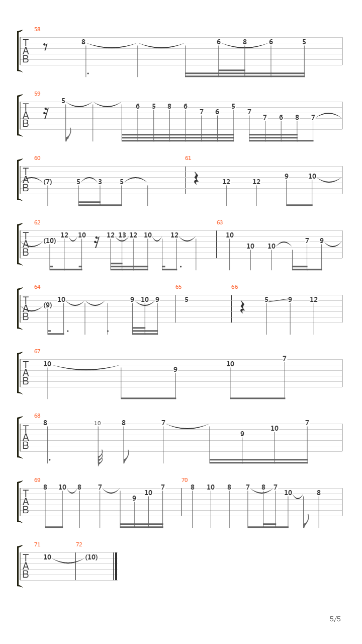 Black Orpheus吉他谱