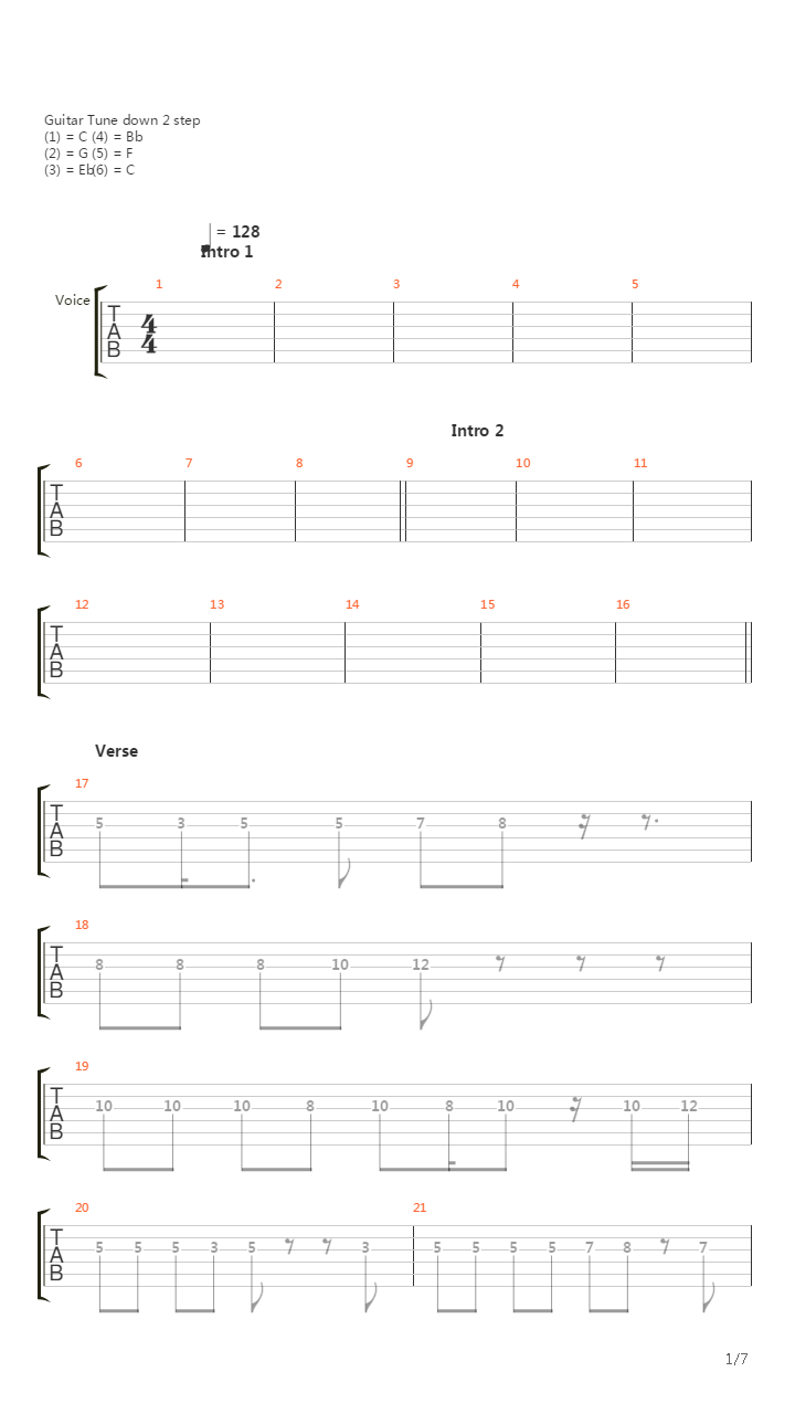 Mexico吉他谱