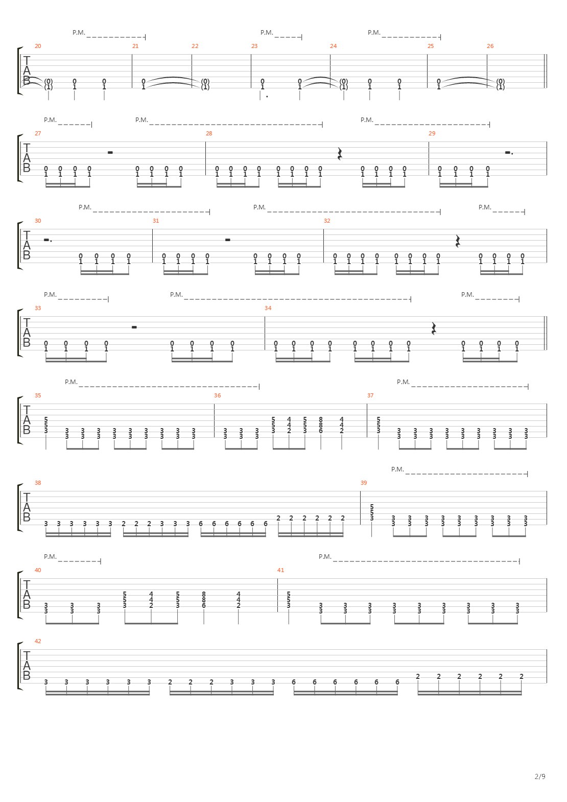 Abysmal吉他谱