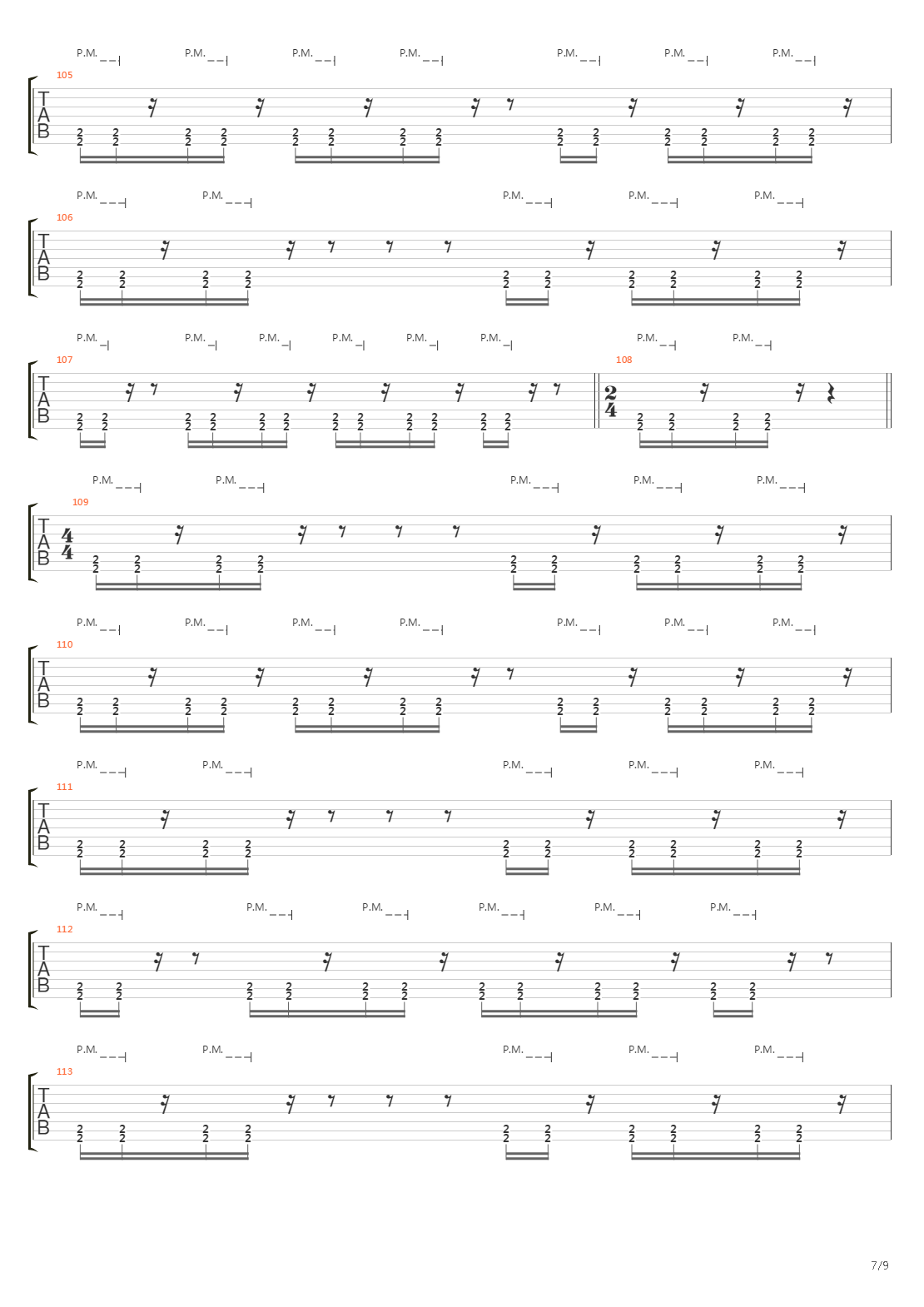 Abysmal吉他谱