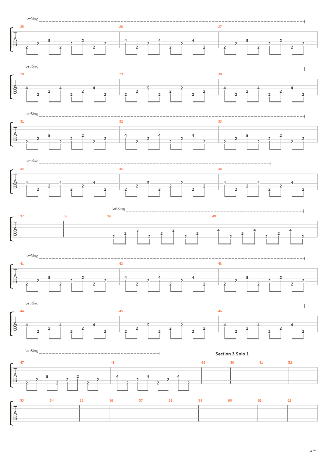 Citadel吉他谱