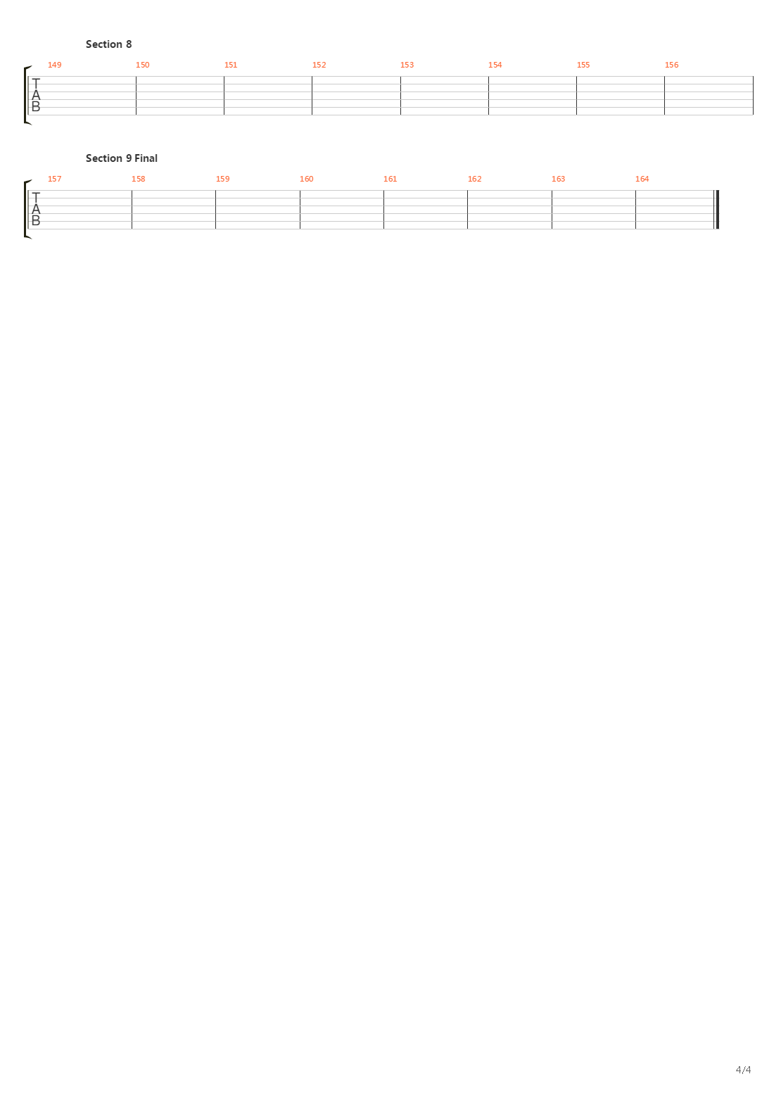 Citadel吉他谱