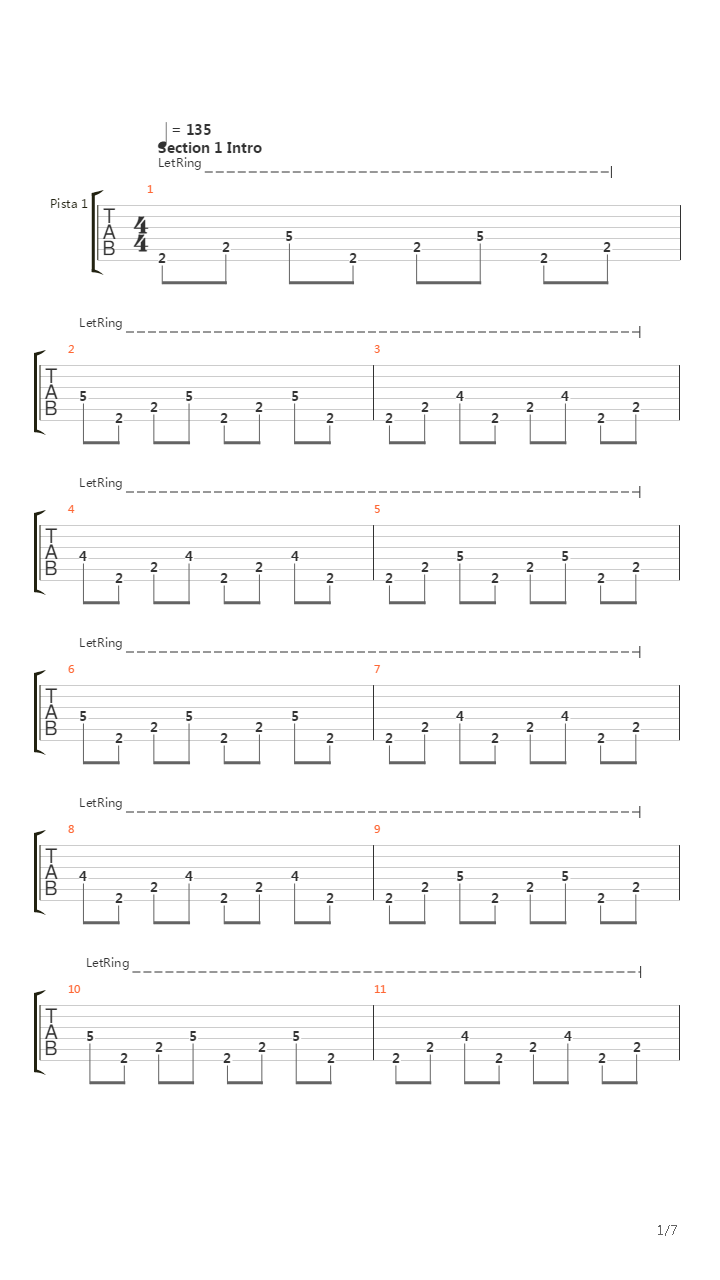 Citadel吉他谱