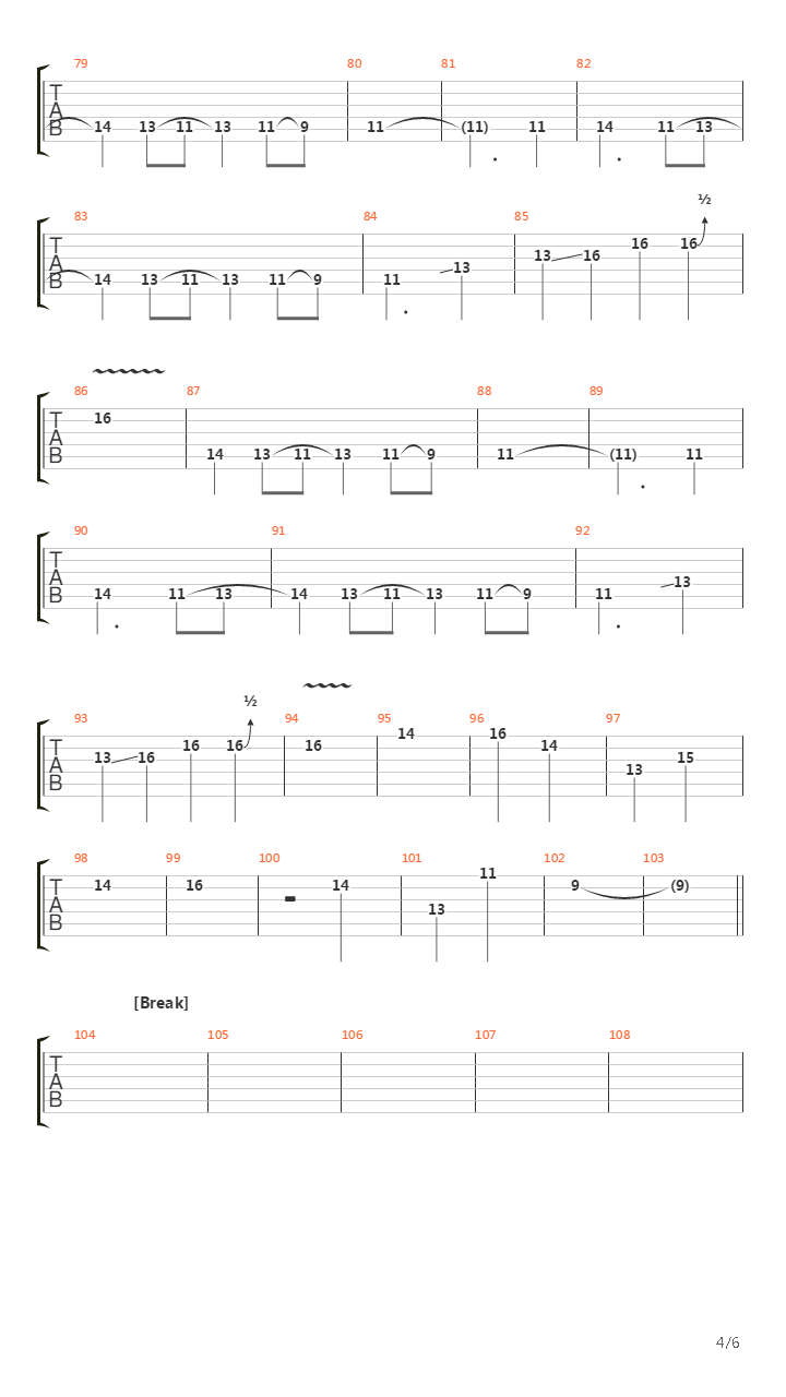 Rzeka Istnien吉他谱