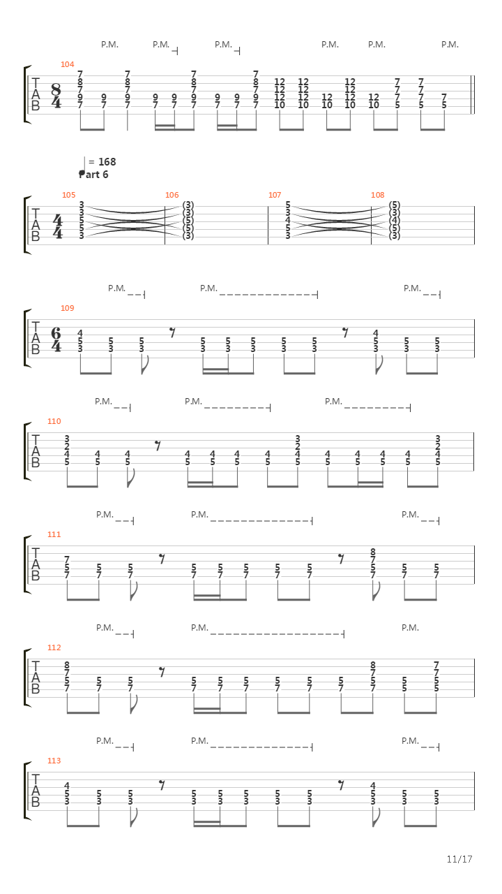 Carbon Copy吉他谱