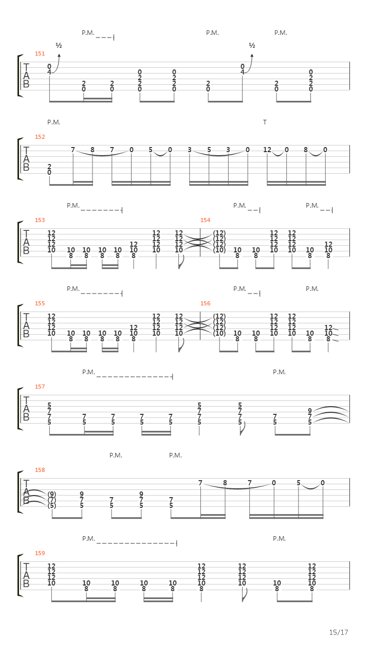 Carbon Copy吉他谱