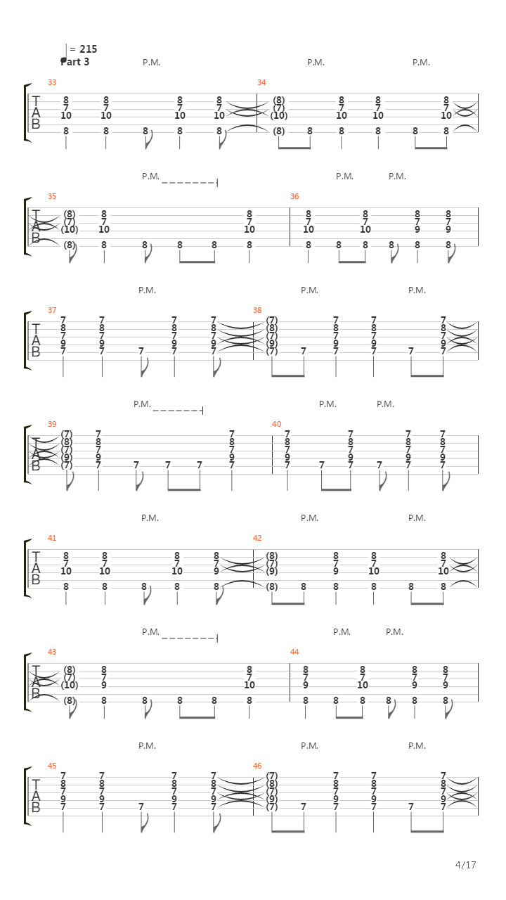 Carbon Copy吉他谱