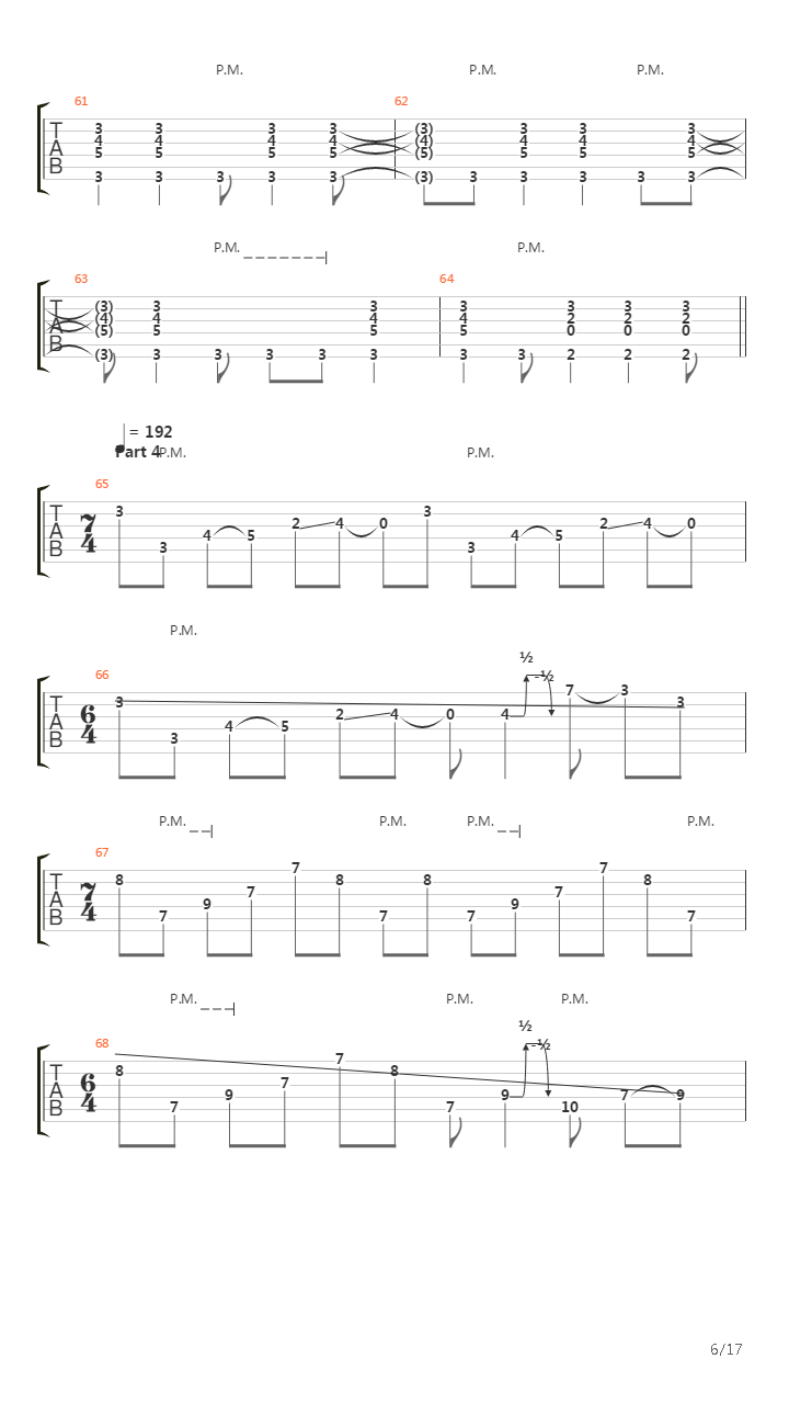 Carbon Copy吉他谱