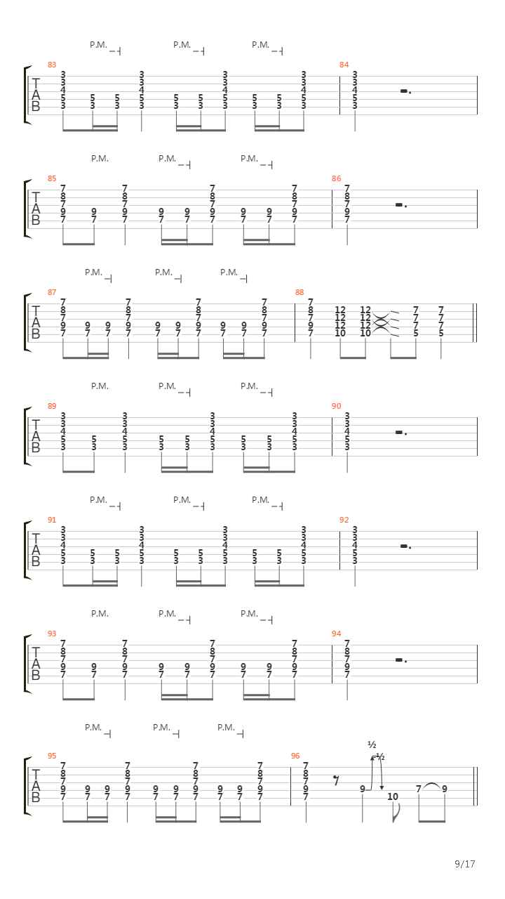 Carbon Copy吉他谱