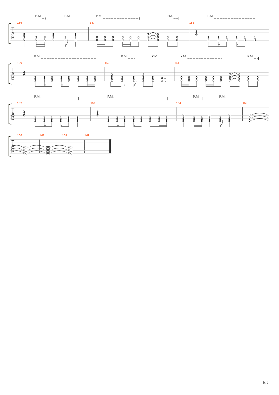 Float吉他谱