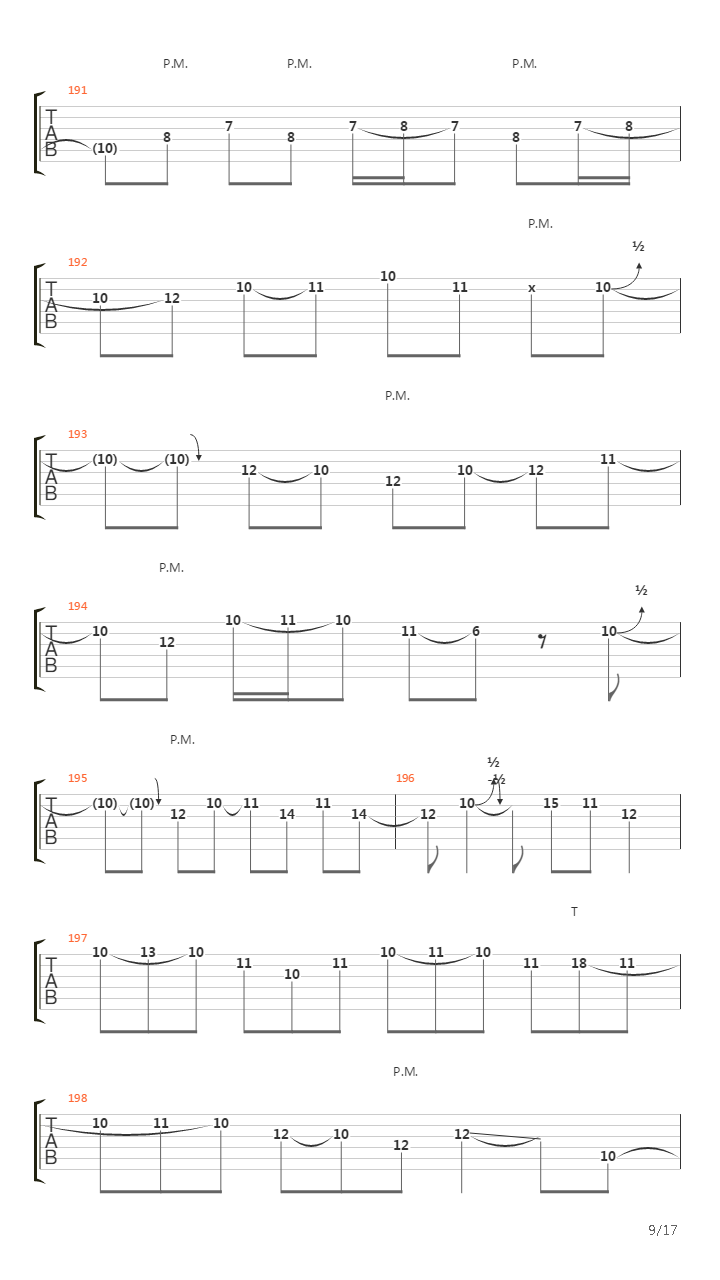 Lifeline吉他谱