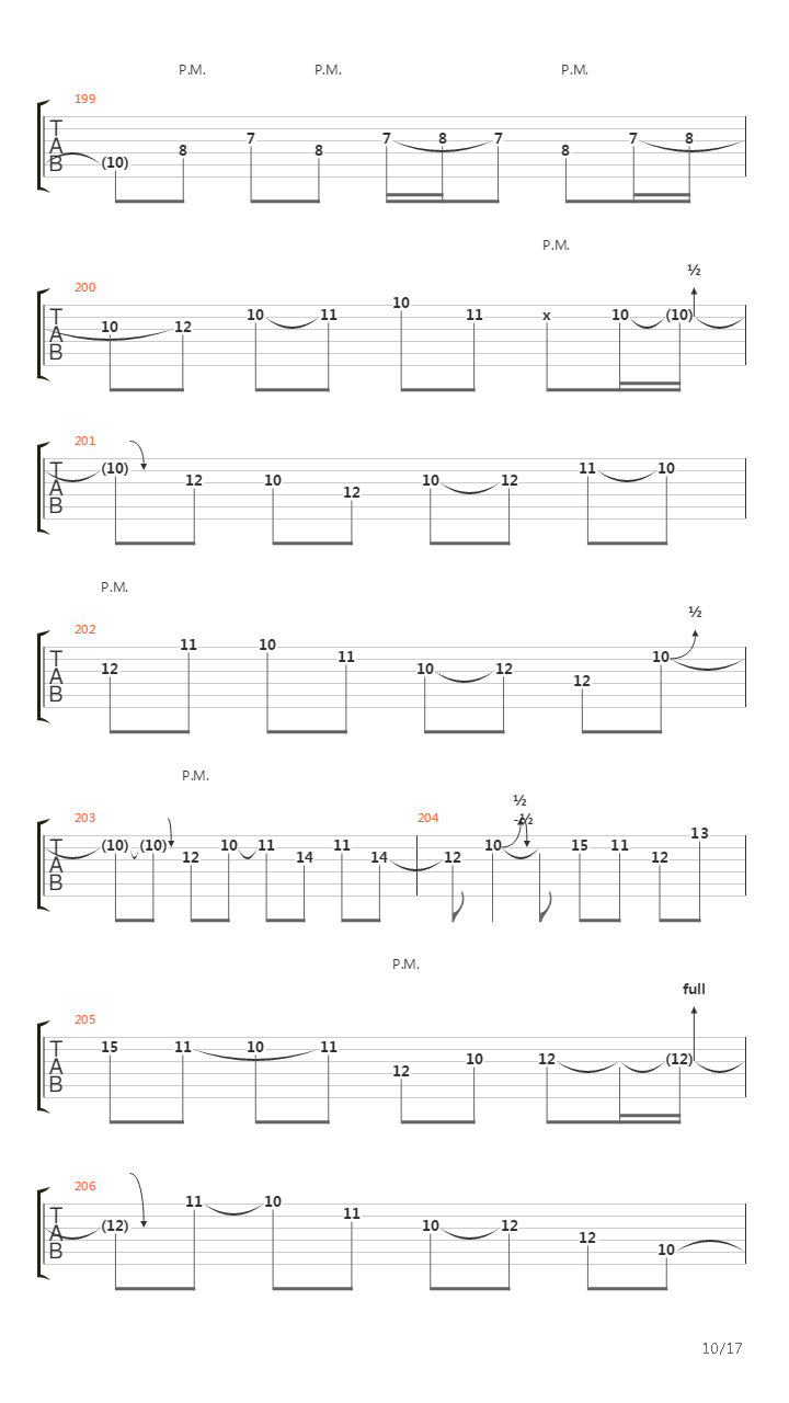 Lifeline吉他谱