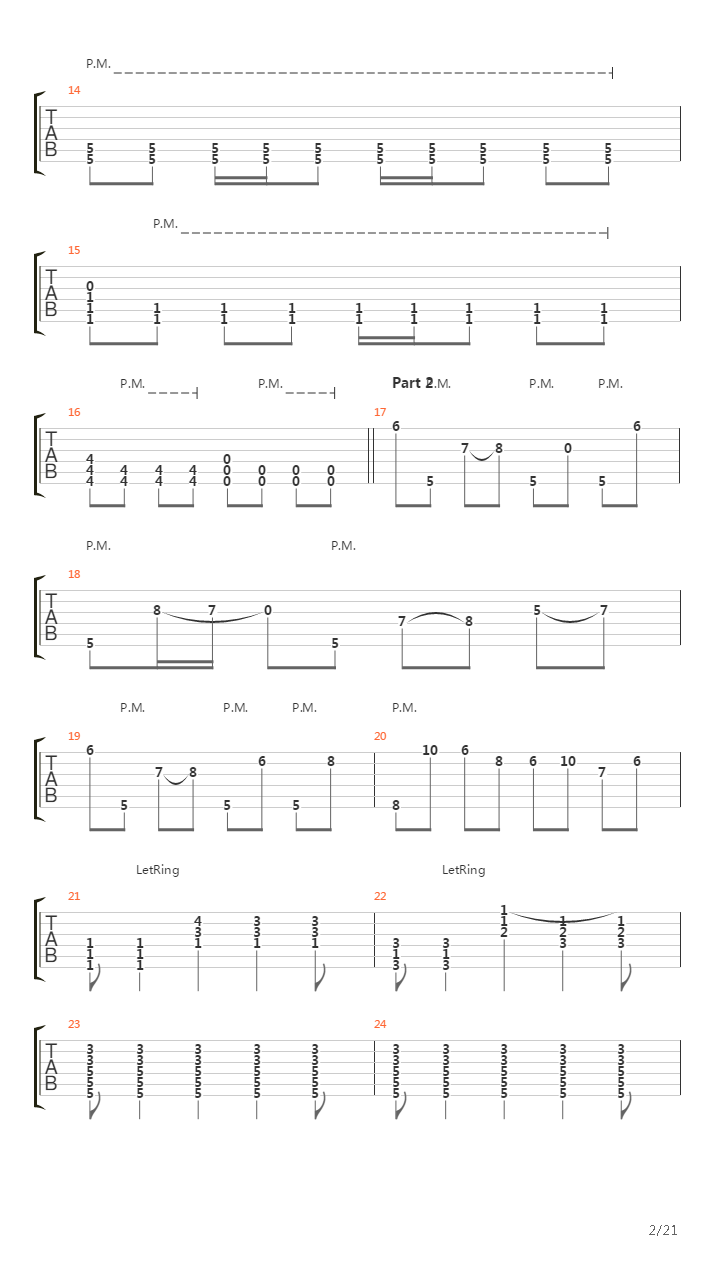 Lifeline吉他谱