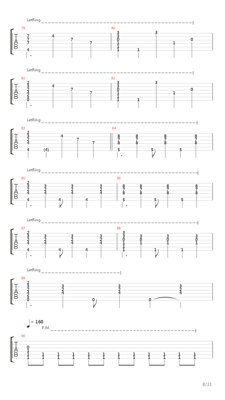 Lifeline吉他谱