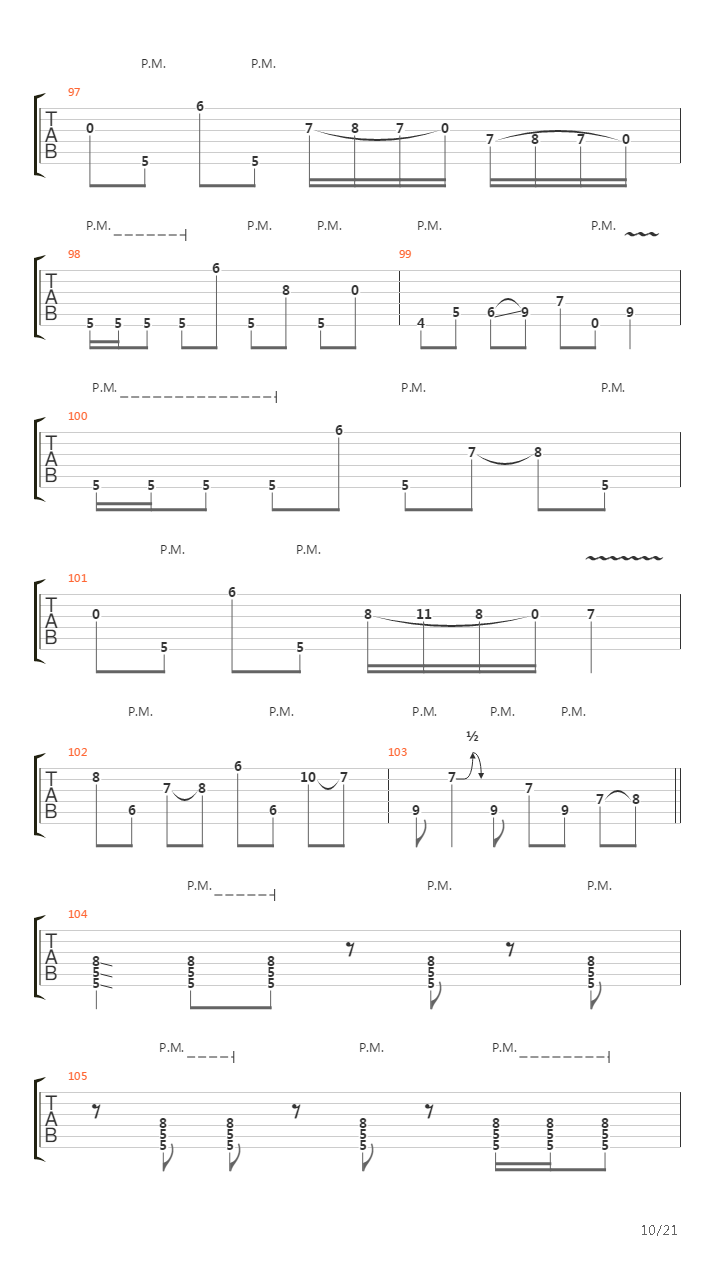 Lifeline吉他谱