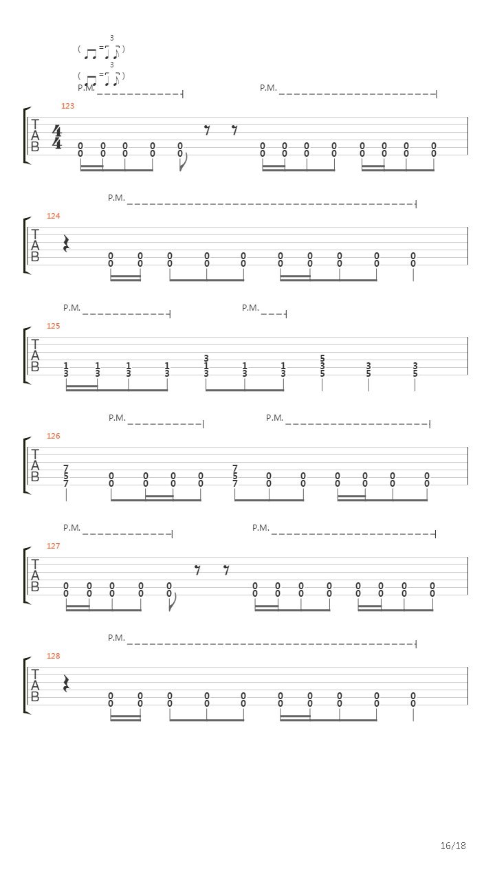 Quake吉他谱