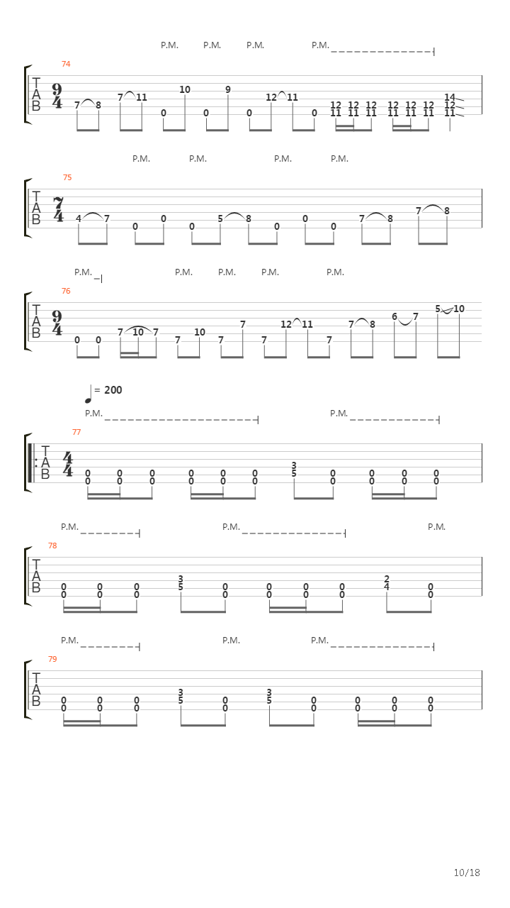 Quake吉他谱