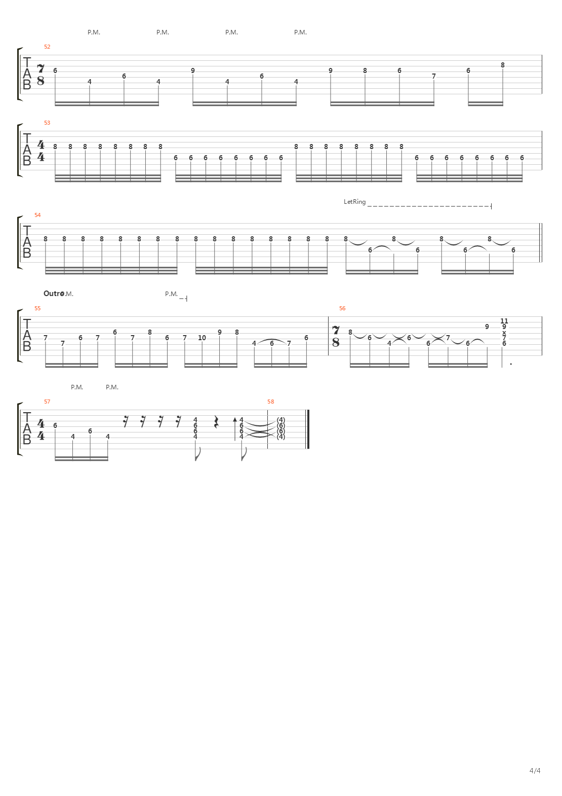 Chromatic Horizon吉他谱