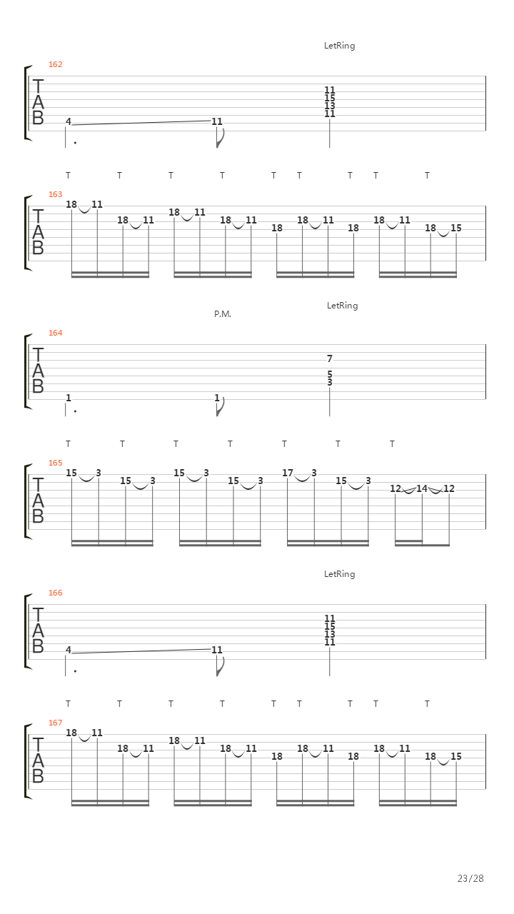 The Aura吉他谱