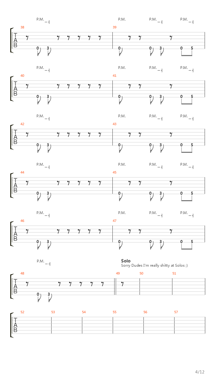 Body Counts In The House吉他谱