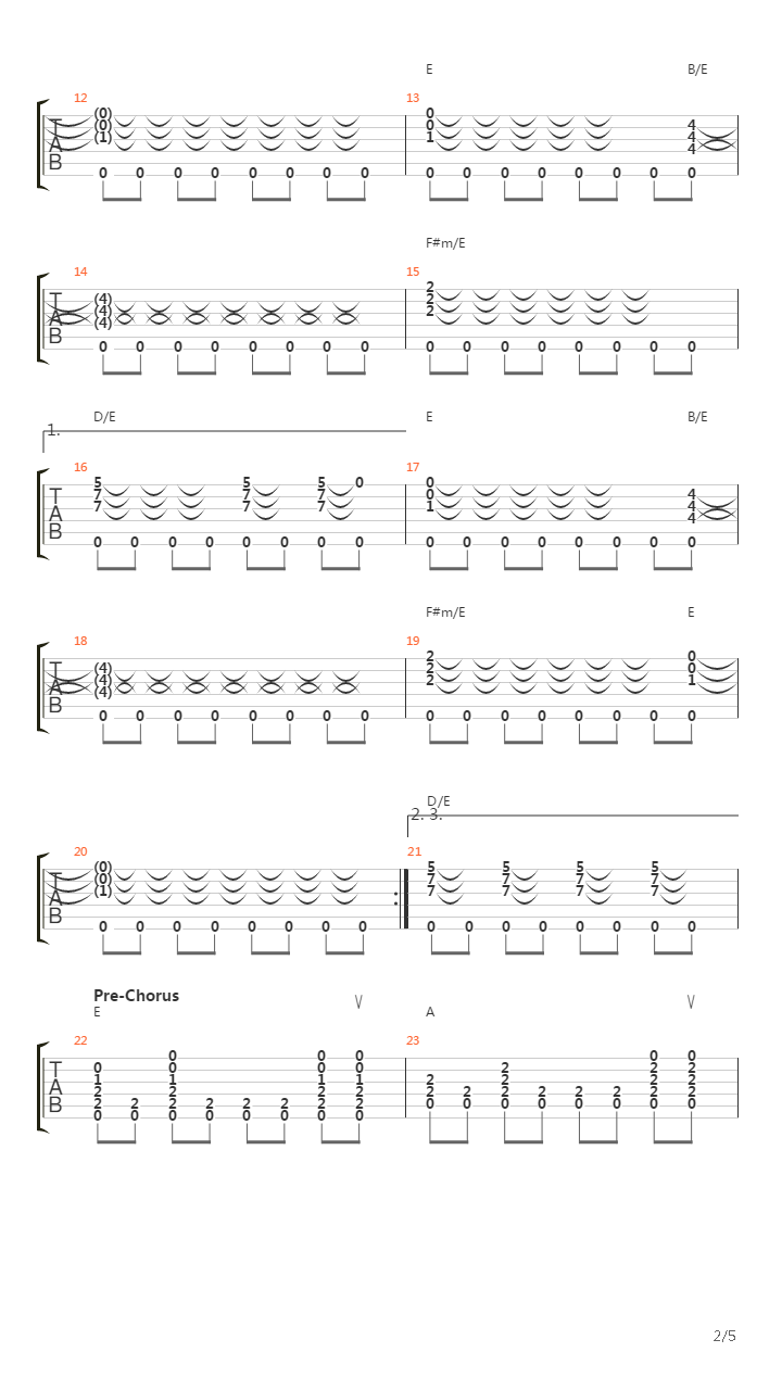 Tokyo吉他谱