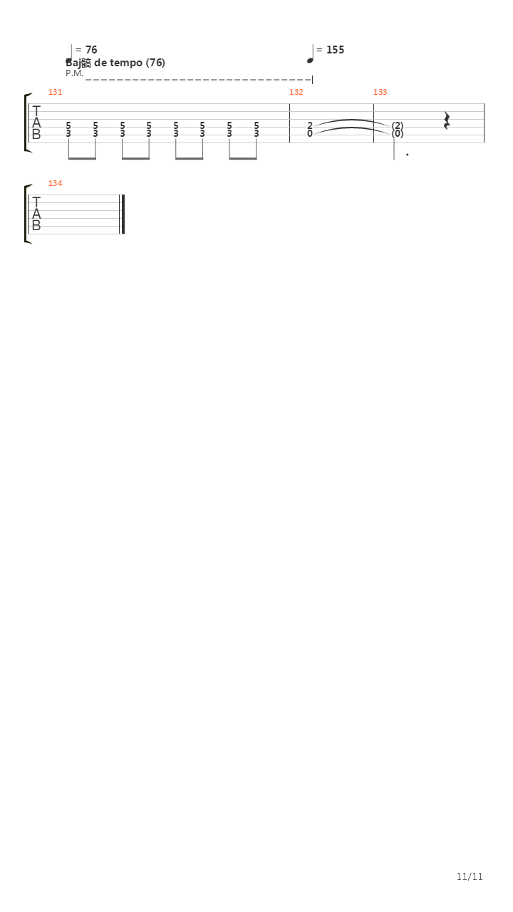 El Error吉他谱