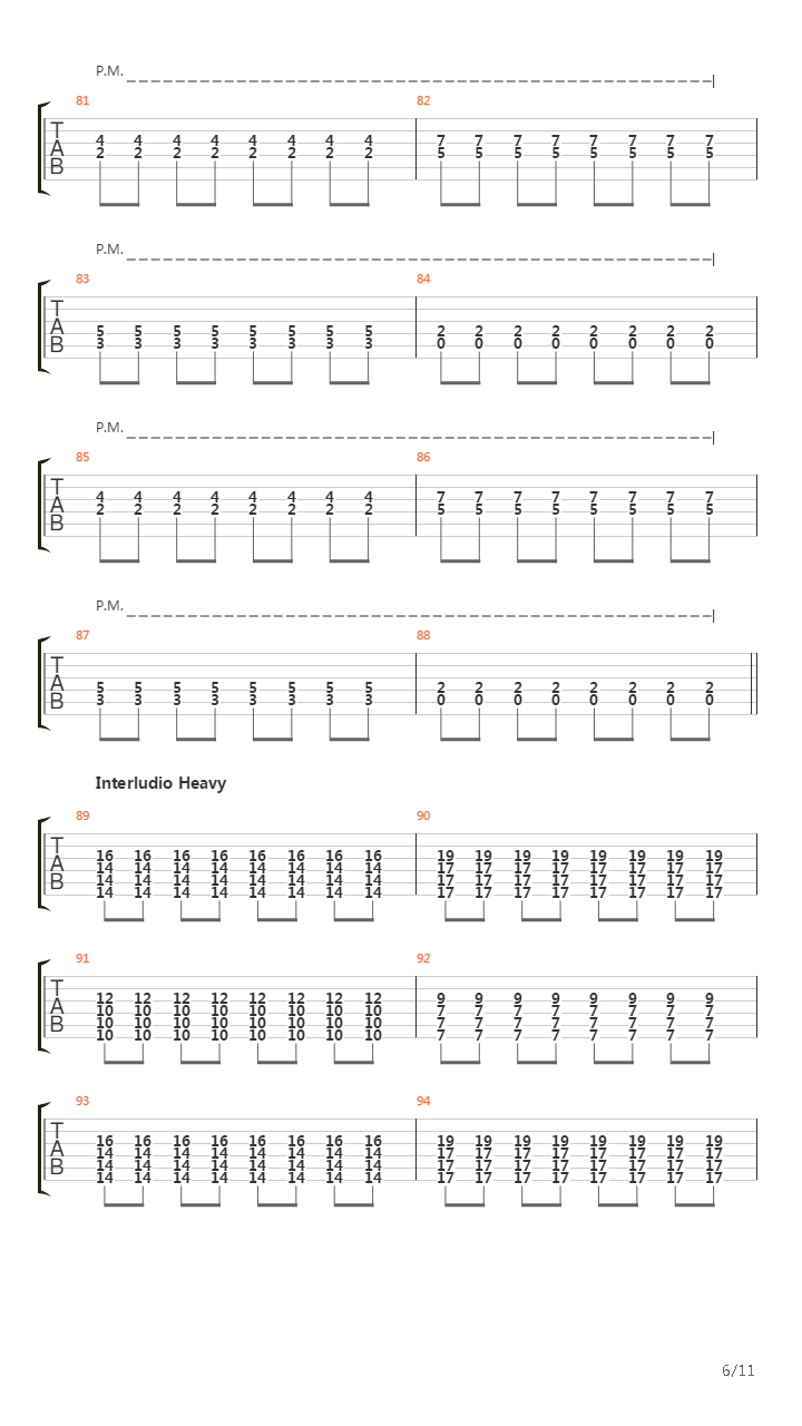 El Error吉他谱