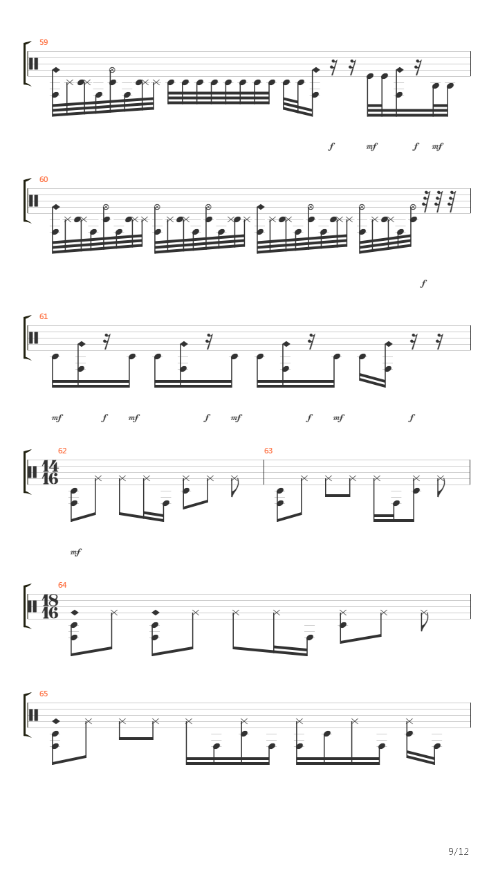 Waterslide吉他谱