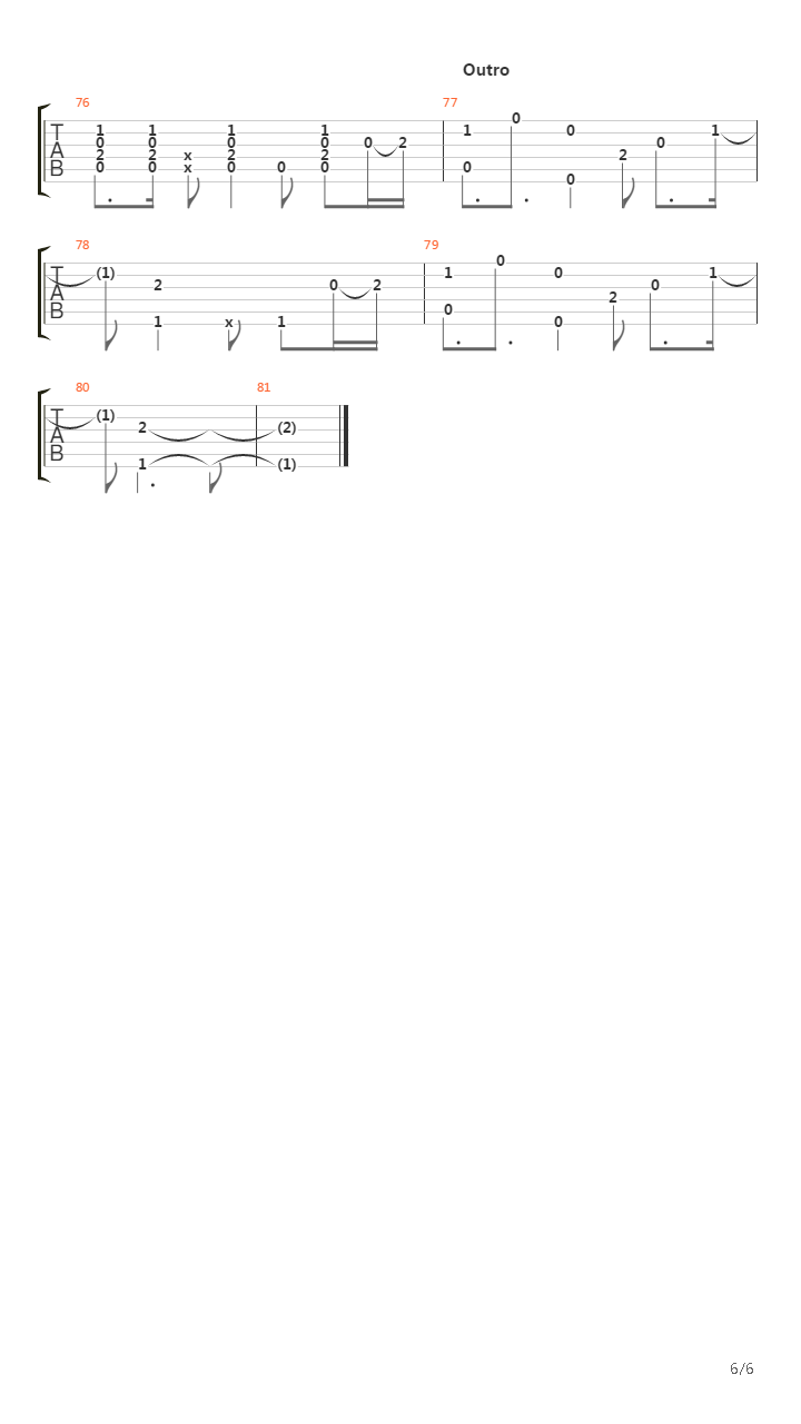 Symphony吉他谱