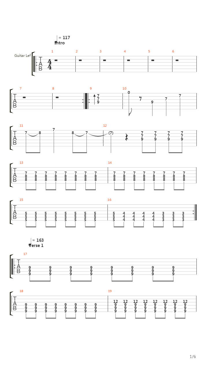 Symptoms And Cures吉他谱