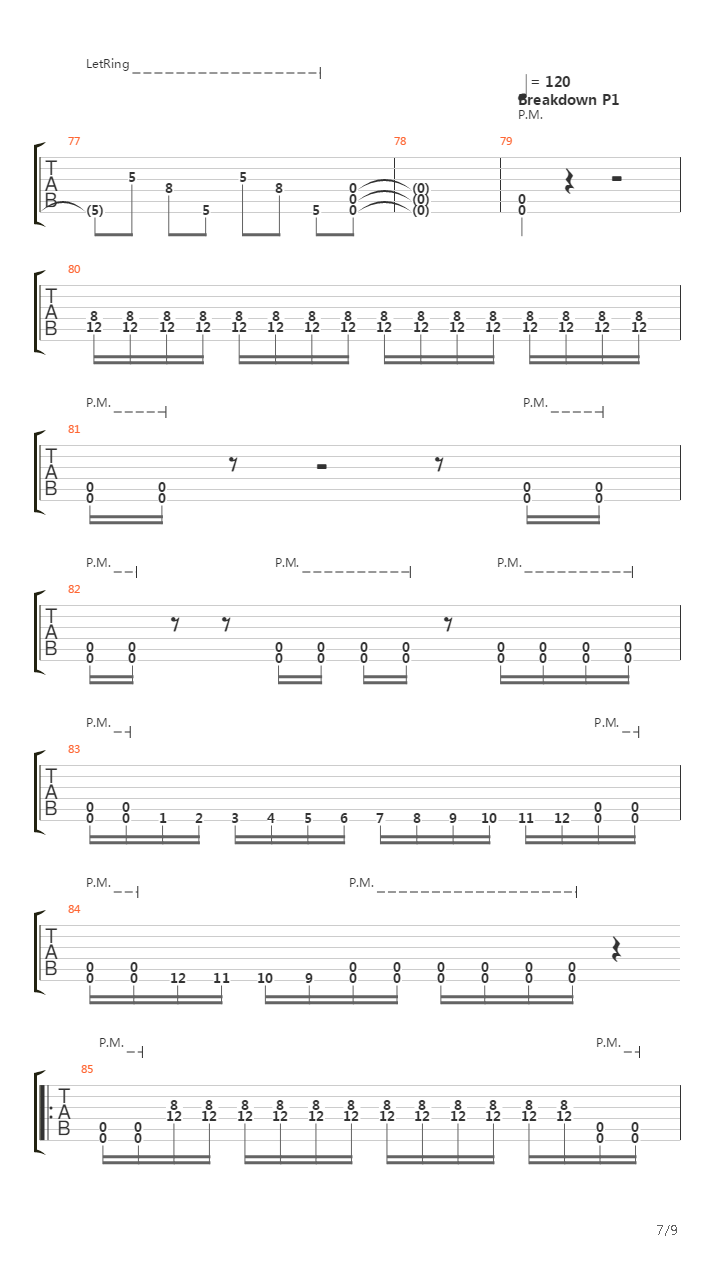 Rope吉他谱