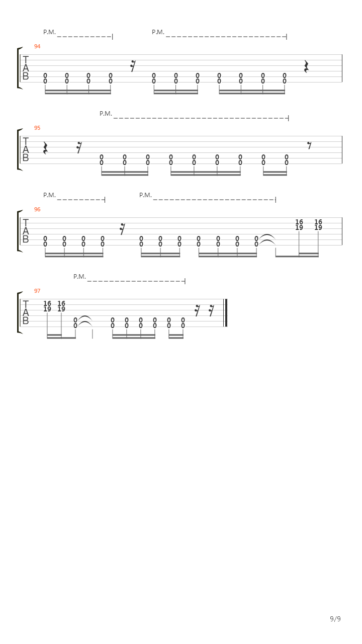 Rope吉他谱