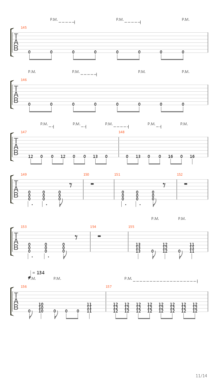 Matrix吉他谱