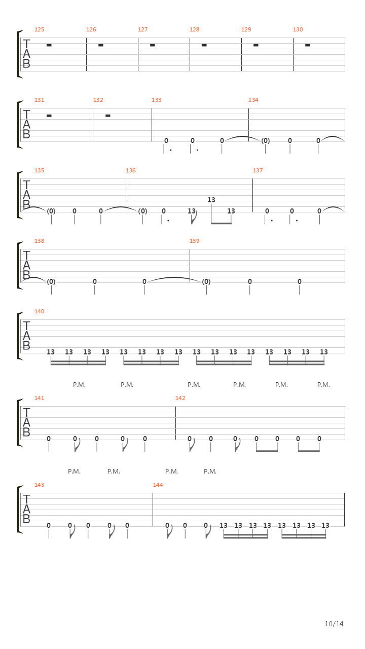 Matrix吉他谱