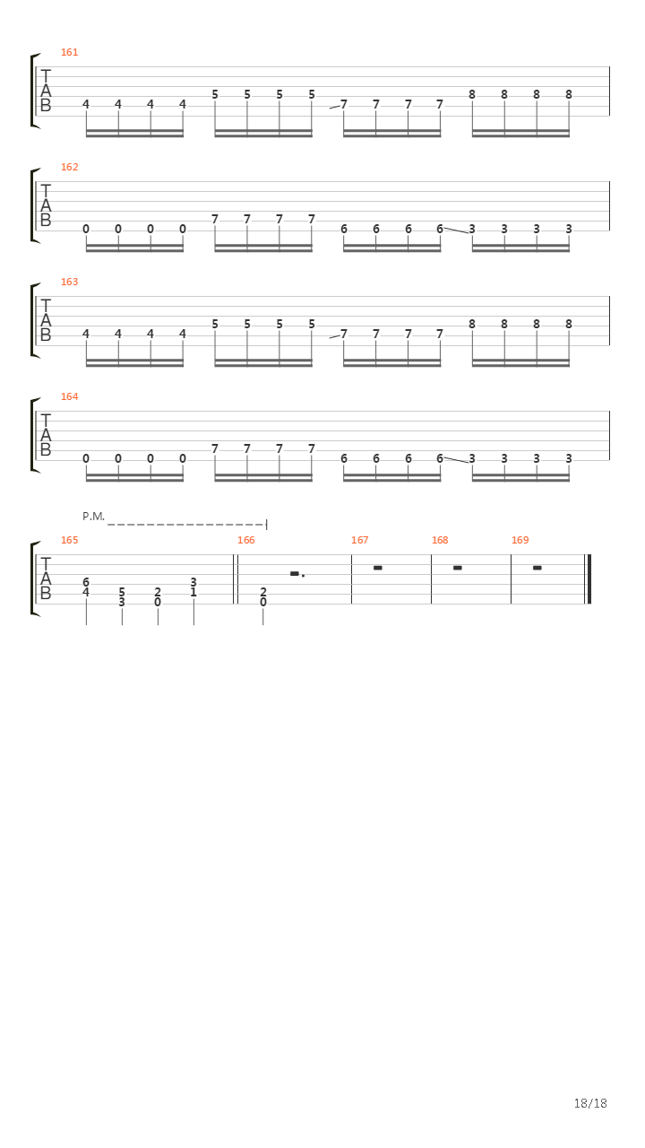 Stab And Stab Again吉他谱