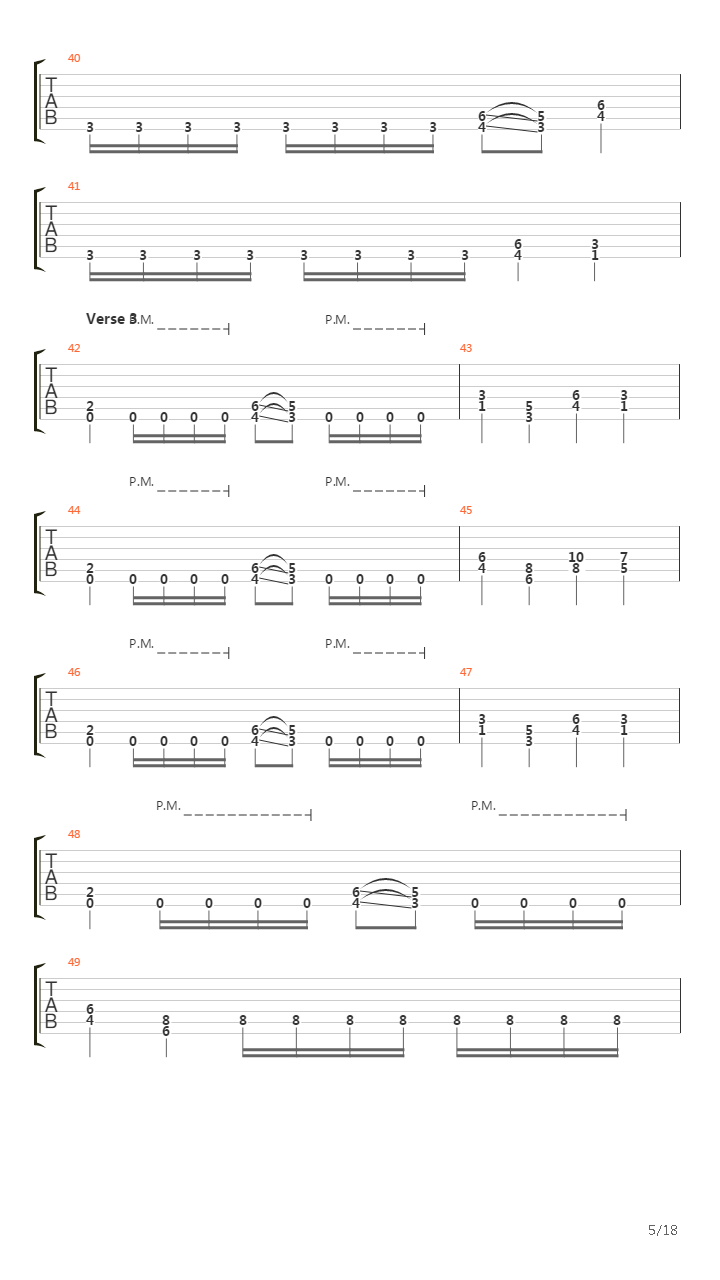 Stab And Stab Again吉他谱