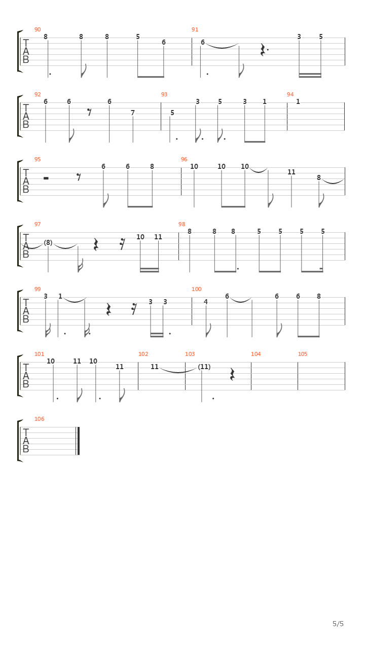 Sometimes When We Touch吉他谱